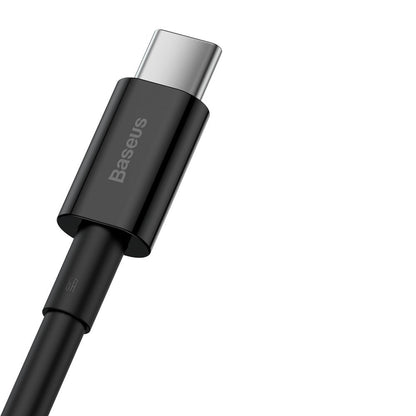 BASEUS Cable Superior cable for Huawei USB - USB-C 11V / 6A SuperCharge 1m - black – image 3