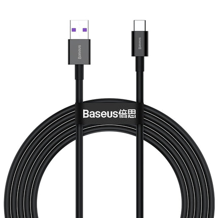 BASEUS Cable Superior cable to Huawei USB - USB-C 11V / 6A SuperCharge 2m - black