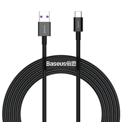 BASEUS Cable Superior cable to Huawei USB - USB-C 11V / 6A SuperCharge 2m - black