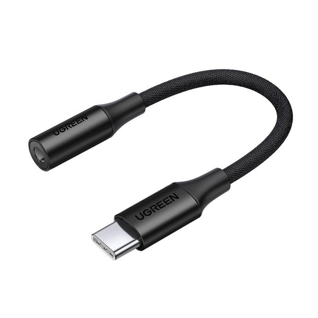 UGREEN USB-C headphone adapter for 3.5mm Mini Jack 10cm - black