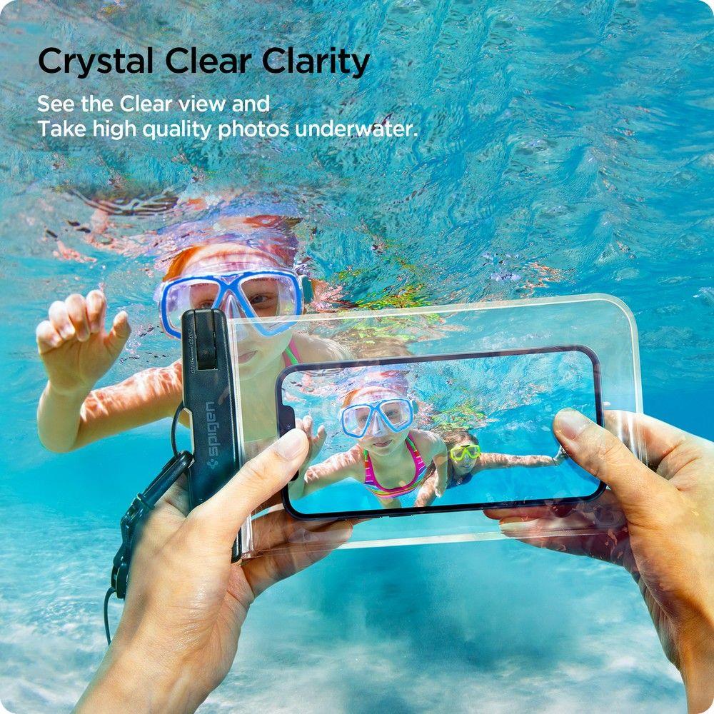 SPIGEN Waterproof up to 25m case protective cover for phone up to 8'' - Set 2pcs – image 2