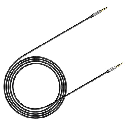 BASEUS Yiven M30 audio cable stereo cable 3.5mm Mini Jack 1.5m - silver and black – image 9