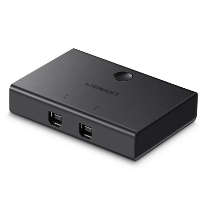 UGREEN Switch adapter switch 2x USB-B - USB-A - black – image 2