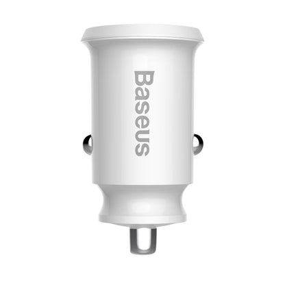 BASEUS Mini car charger for phone 2x USB Grain Car Charger black – image 13