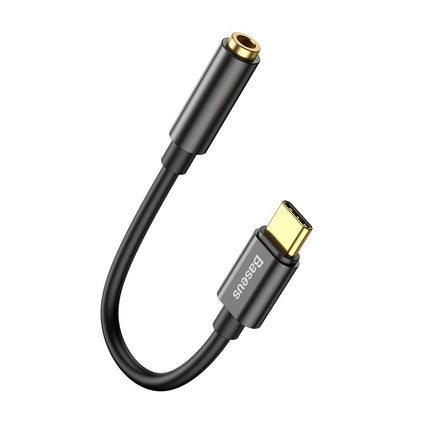 BASEUS Headphone adapter L54 from USB-C to 3.5mm DAC audio jack black