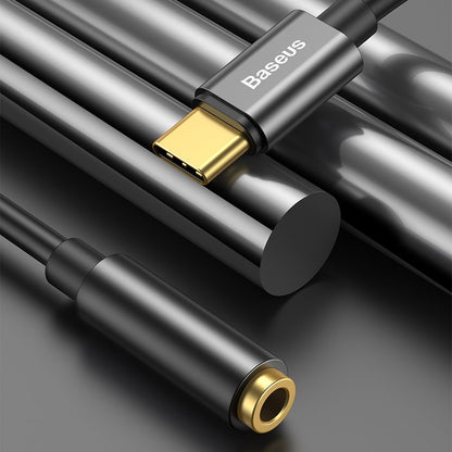 BASEUS Headphone adapter L54 from USB-C to 3.5mm DAC audio jack black – image 7