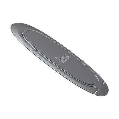 BASEUS Ultrathin self-adhesive handle ring stand for silver phone – image 2
