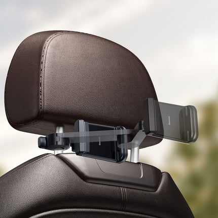 BASEUS Car handle for phone with headrest with Qi 15 W wireless charger – image 11