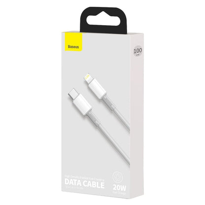 BASEUS Fast charging cable for iPhone USB-C - Lightning Power Delivery 20W 1m white – image 5