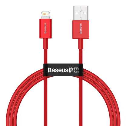 BASEUS Superior cable USB cable Iphone Lightning 2.4A 1m White – image 23