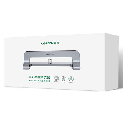 UGREEN Vertical stand for MacBook laptop tablet aluminum silver – image 5