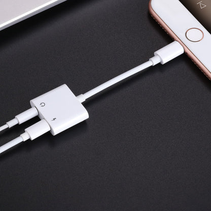 JOYROOM Adapter headphone splitter iPhone Lightning - Lightning 3.5mm mini jack white – image 11