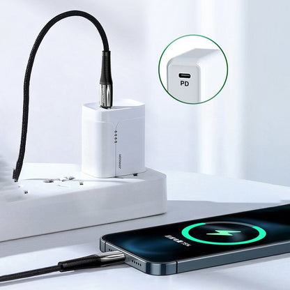 JOYROOM Cable for iPhone USB-C - Lightning Power Delivery 20W 2.4A 1.2m red – image 3