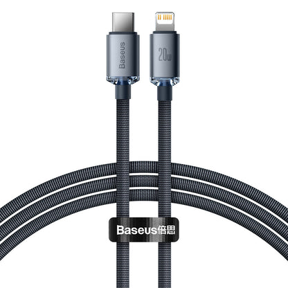 BASEUS USB - Lightning cable for fast charging and data transfer, 1.2 m, black