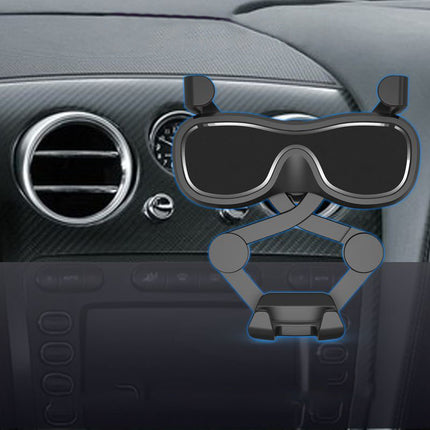 HURTEL Gravity car handle for smartphone on air grill with black refresher – image 2