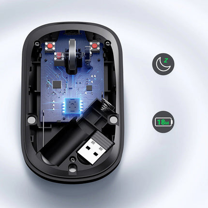UGREEN Handy Wireless Mouse for USB Green Computer – image 8