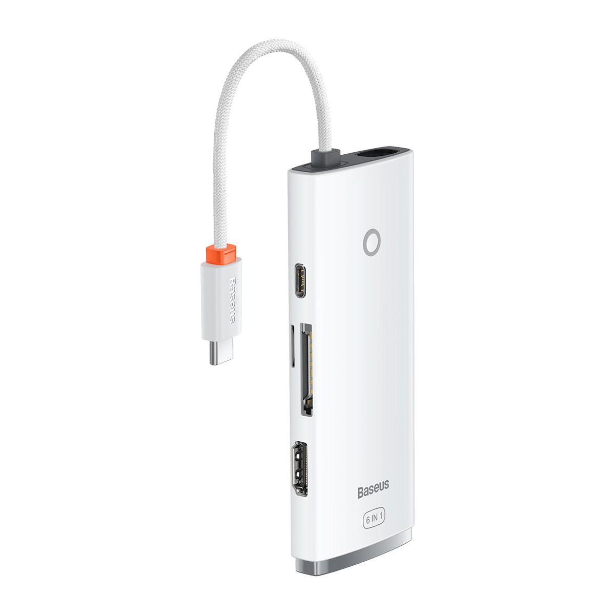 BASEUS Multifunctional HUB Lite Series USB-C 2x USB PD HDMI SD/TF white – image 7