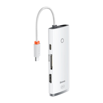 BASEUS Multifunctional HUB Lite Series USB-C 2x USB PD HDMI SD/TF white – image 7