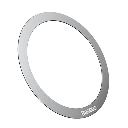 BASEUS Halo Series magnetic phone ring SET of 2, silver – image 9