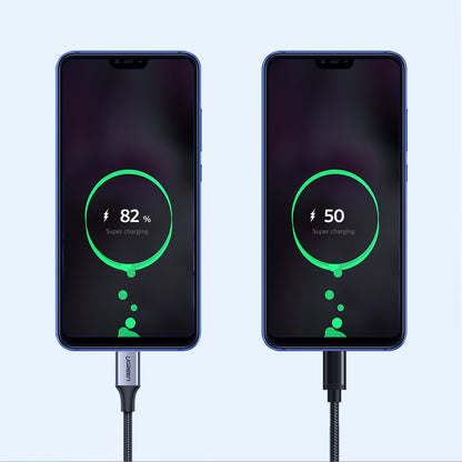UGREEN USB cable - USB-C Quick Charge 3.0 3A 0.5m grey – image 4