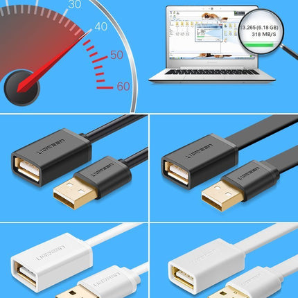 UGREEN USB cable extension cable 2m black – image 5