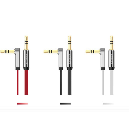 UGREEN Flat cable audio cable AUX 3.5mm mini jack 1m silver – image 9