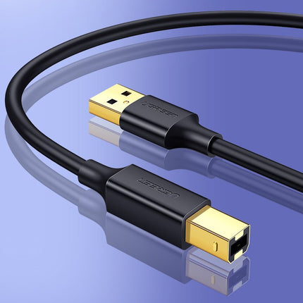 UGREEN USB 2.0 cable for USB-B 1.5m black printer – image 2