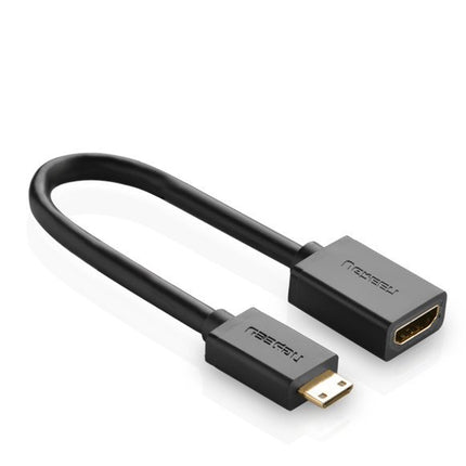 UGREEN HDMI cable adapter for women - mini HDMI male 4K 60Hz HEC ARC 22cm black – image 11