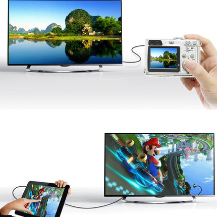 UGREEN HDMI cable adapter for women - mini HDMI male 4K 60Hz HEC ARC 22cm black – image 8
