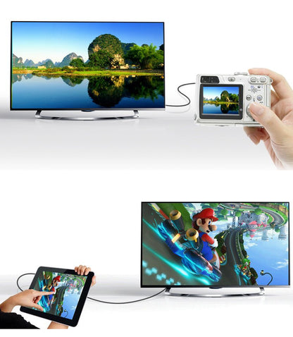 UGREEN HDMI cable adapter for women - mini HDMI male 4K 60Hz HEC ARC 22cm black – image 8