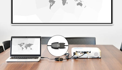 UGREEN adapter with HDMI male to VGA female FHD black – image 2
