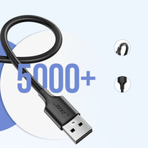 USB cable - micro USB 2.4A 480Mbps 1.5m black - Carlat