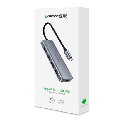 UGREEN HUB USB-C - 4x USB 3.2 with USB-C power port grey – image 5