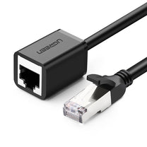 FTP Ethernet RJ45 Cat 6 1000 Mbps 5m black extension cable - Carlat