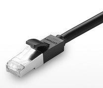 FTP Ethernet RJ45 Cat 6 1000 Mbps 5m black extension cable - Carlat