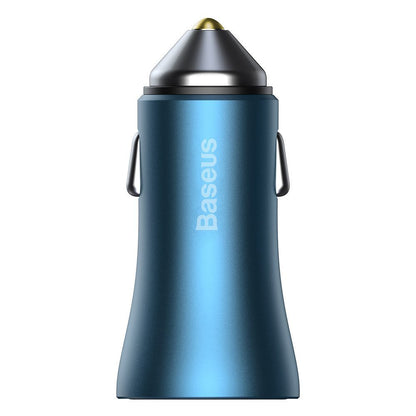 BASEUS Fast 40W USB-C/USB QC + Blue iPhone cable – image 7