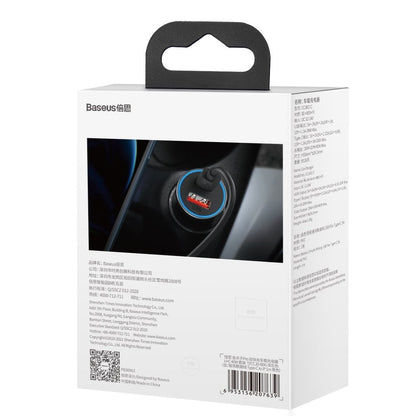 BASEUS USB-C USB 40W PD QC SCP FCP AFC + USB-C cable - Lightning grey – image 6