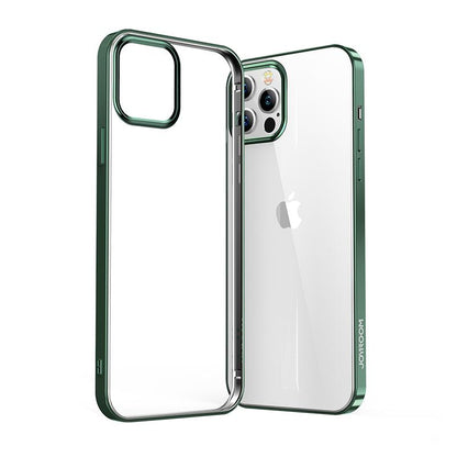 JOYROOM NBS ultra thin transparent case with metallic frame for iPhone Pro Max 12 black – image 12
