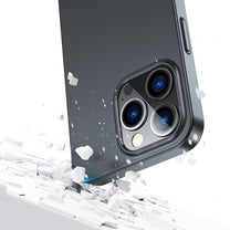 JOYROOM Case cover for iPhone 13 Pro Max case for back and front + tempered glass black – image 6