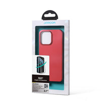 JOYROOM Case cover for iPhone 13 Pro Max case for back and front + tempered glass black – image 14