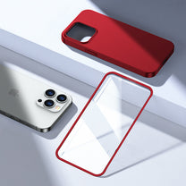 JOYROOM Case cover for iPhone 13 Pro Max case for back and front + tempered glass black – image 18