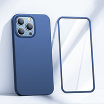 JOYROOM Case cover for iPhone 13 Pro Max case for back and front + tempered glass black – image 20