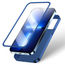 JOYROOM Case cover for iPhone 13 Pro Max case for back and front + tempered glass black – image 22