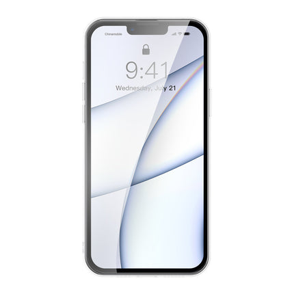 BASEUS Case cover for iPhone 13 Pro Max rigid housing with gel frame transparent – image 3