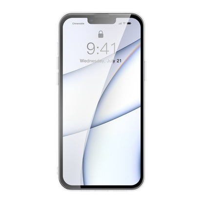 BASEUS Case cover for iPhone 13 Pro Max rigid housing with gel frame transparent – image 3