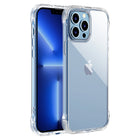 JOYROOM Case cover for iPhone 13 Pro armored housing with hooks stand transparent