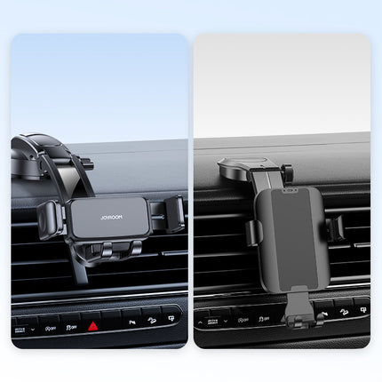 JOYROOM Car handle on smartphone phone on cockpit black – image 4