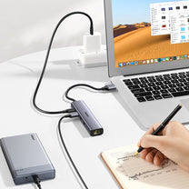 Power Connector Adapters – Multifunctional HUB adapter splitter USB 3.0 - Carlat