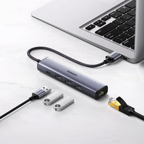 Power Connector Adapters – Multifunctional HUB adapter splitter USB 3.0 - Carlat