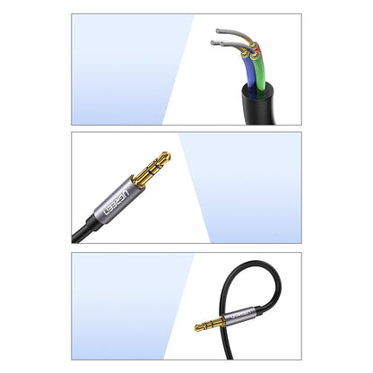 UGREEN Cable extension adapter audio AUX mini jack 3.5mm 1.5m blue – image 7
